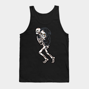 Skull on Skull Tank Top